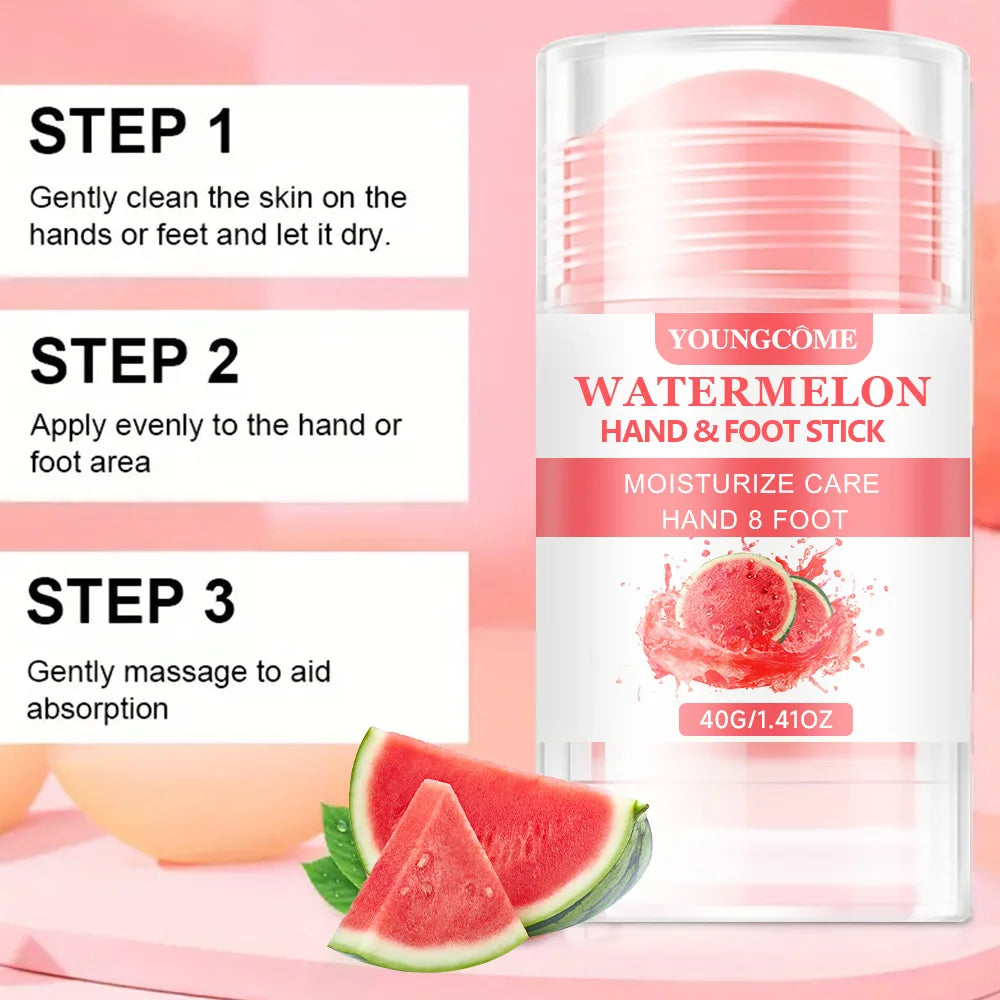 Watermelon Foot Cream - Ultra-Hydrating for Dry Cracked Feet