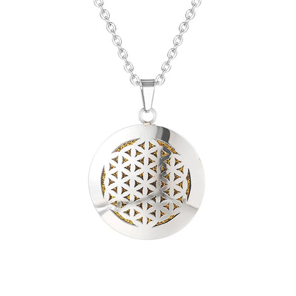 Aromatherapy Diffuser Necklace - 316L Stainless Steel Locket