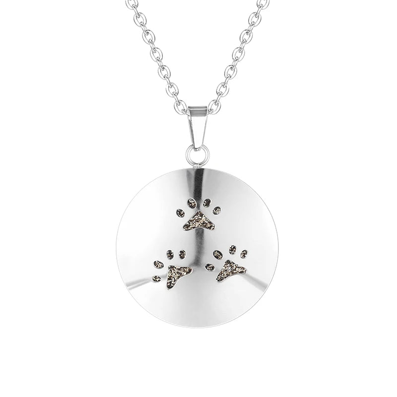 Aromatherapy Diffuser Necklace - 316L Stainless Steel Locket