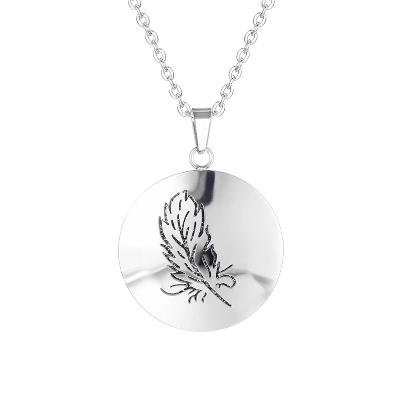 Aromatherapy Diffuser Necklace - 316L Stainless Steel Locket