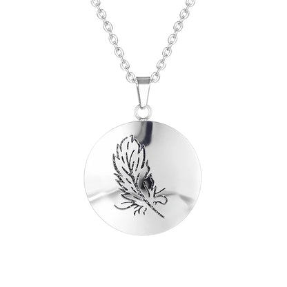 Aromatherapy Diffuser Necklace - 316L Stainless Steel Locket