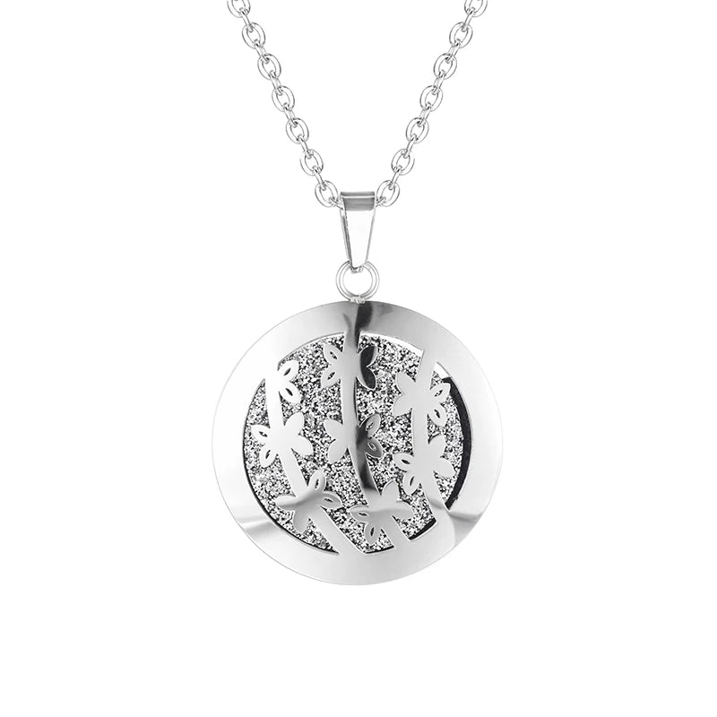 Aromatherapy Diffuser Necklace - 316L Stainless Steel Locket