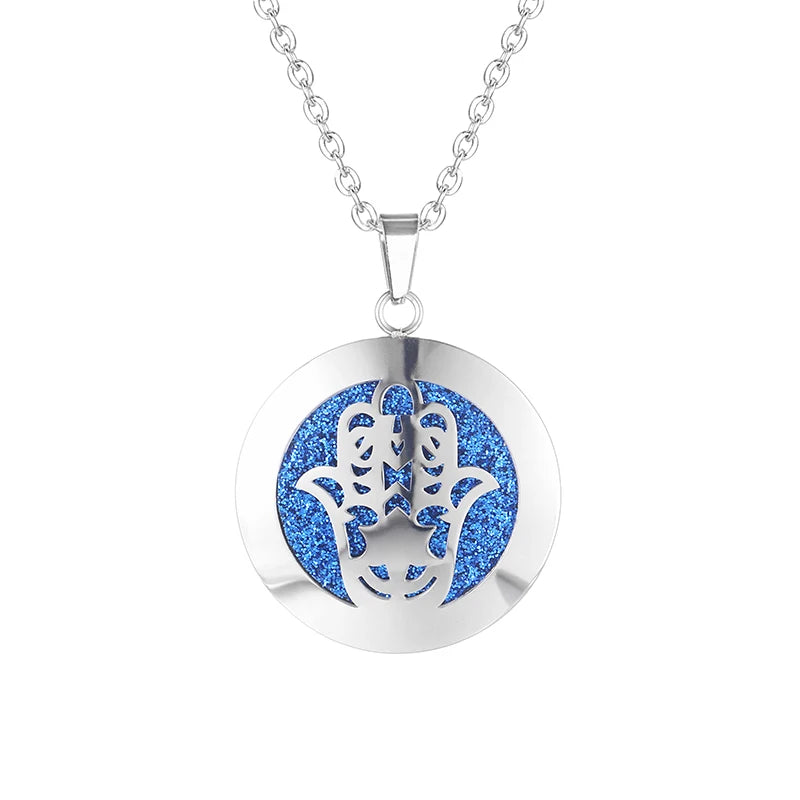Aromatherapy Diffuser Necklace - 316L Stainless Steel Locket