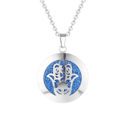 Aromatherapy Diffuser Necklace - 316L Stainless Steel Locket