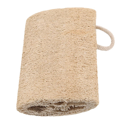 1Pc Natural Loofah Luffa Loofa Bath Body Shower Sponge Kitchen Cleaing Scrubber Scrub Pad Cleaing Scrubber Bathroom Accessories