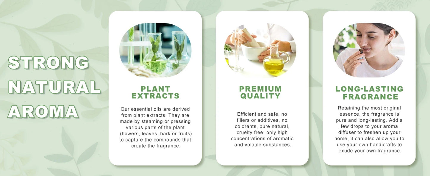 Essential Oil 100ml - Natural Aromatherapy for Skin & Diffusers