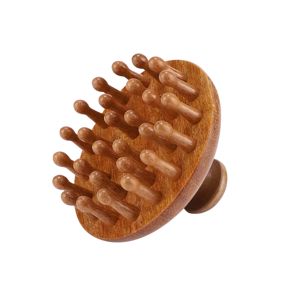 Wooden Massage Brush - Multi-Functional Scalp & Body Anti-Cellulite