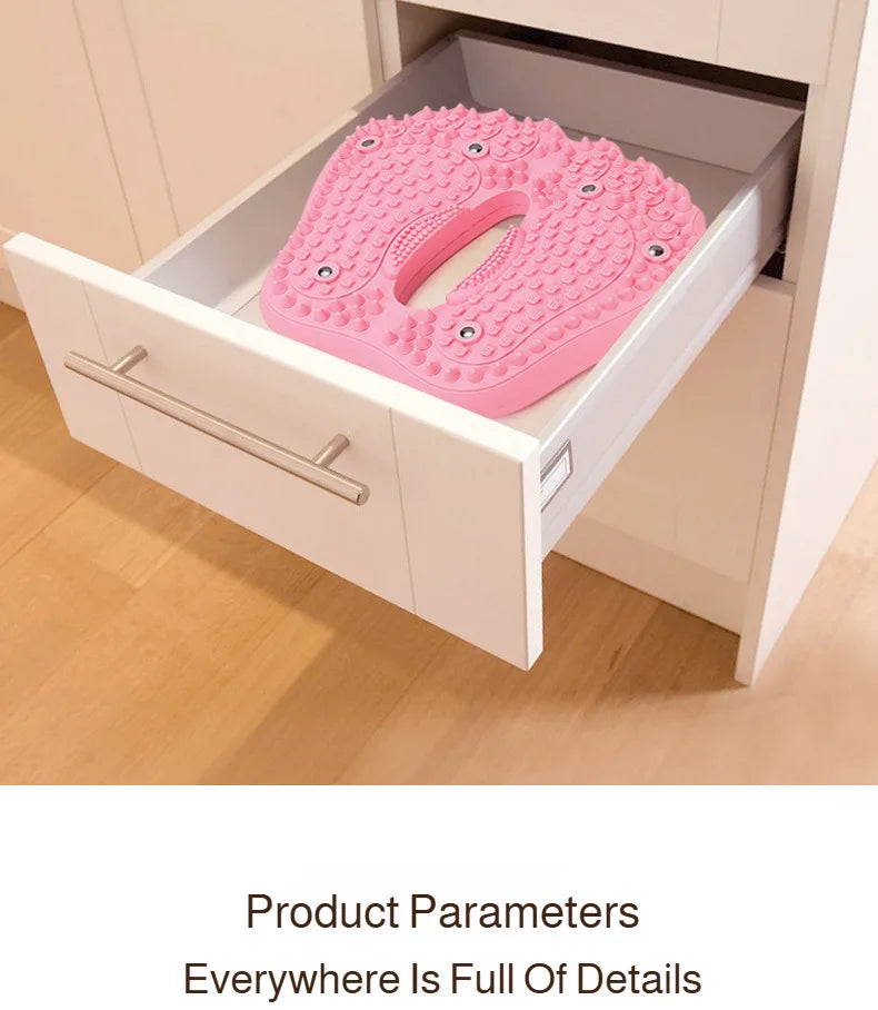 Acupressure Foot Massage Mat - Anti-Slip Reflexology Plate