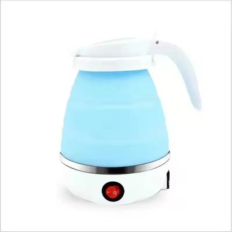 Electric Kettle Mini Foldable 600ml Water Heater Home Hot Water Portable Kitchen Kettle 220V Travel Electric Kettle