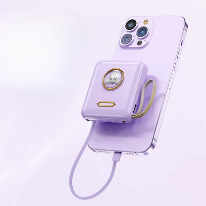 Fun Cartoon Power Bank 20000mAh - Mobile Charger with Cable Included