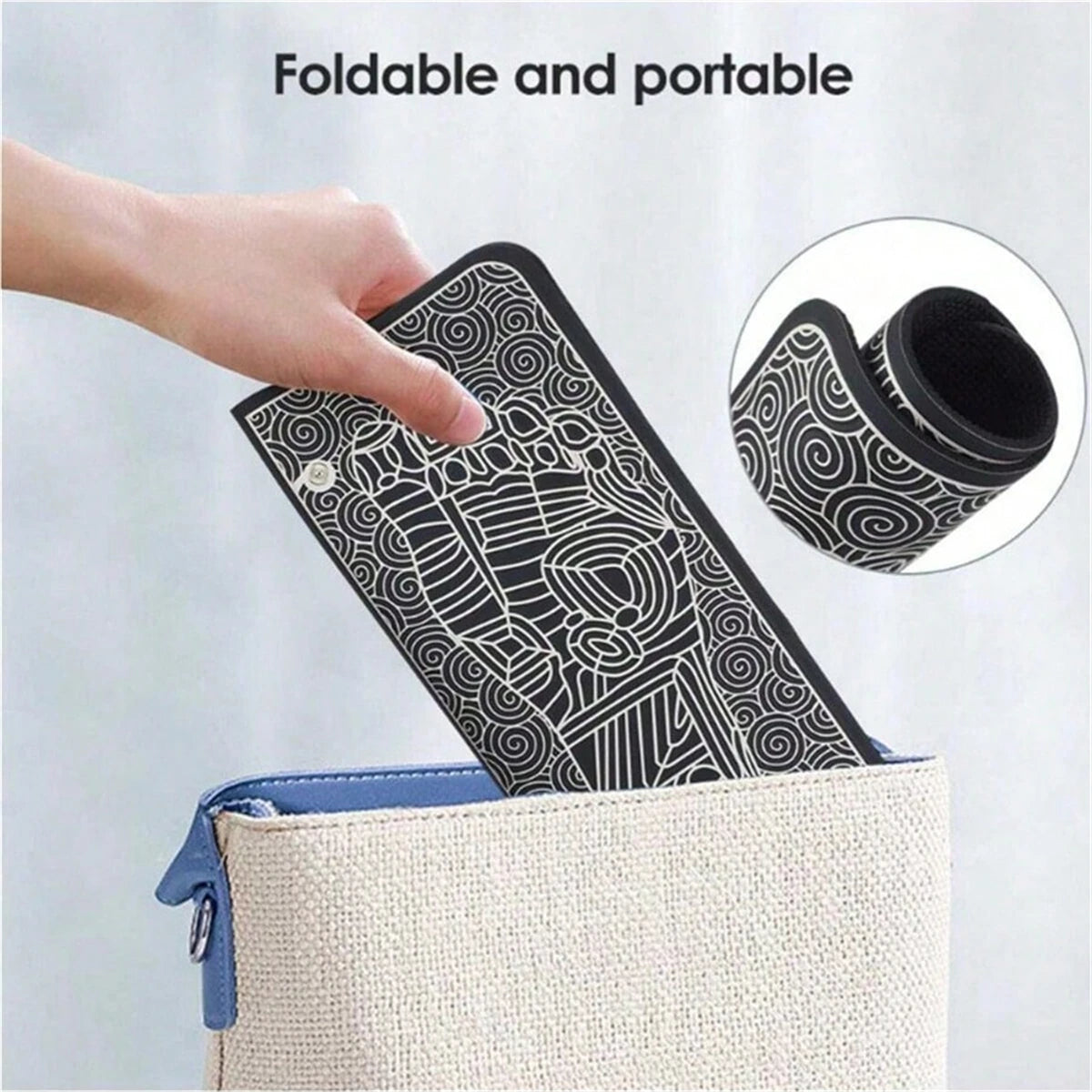 Electric Foot Massager - EMS Muscle Stimulation Pad for Relaxation