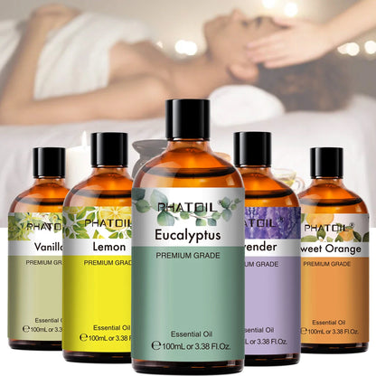 Essential Oil 100ml - Natural Aromatherapy for Skin & Diffusers