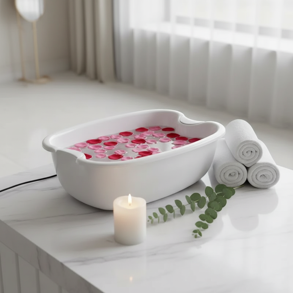 Ionic Detox Foot Spa - Electric Massage Bath with Basin & Arrays