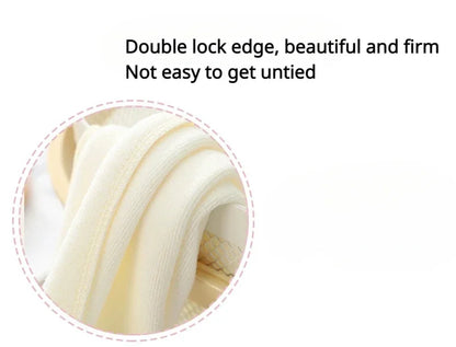 Lace-Trimmed Towel Set 3pcs - Soft Absorbent Embroidered Gift Set