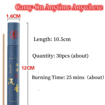 Premium Handmade Incense Sticks - Short Sandalwood Aromatherapy