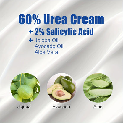 Urea Cream 60% - Intensive Foot Moisturiser with Salicylic Acid