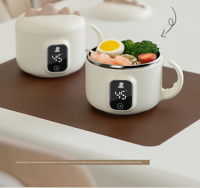 Thermal Baby Food Bowl Smart - Rechargeable Constant Temperature Feeding Bowl