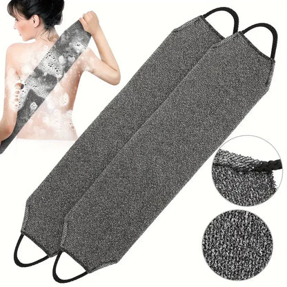 African Net Bath Sponge 2pcs - Long Exfoliating Body Scrubber