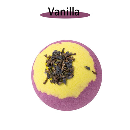 Organic Bath Bomb 100g - Handmade Essential Oil Spa Gift