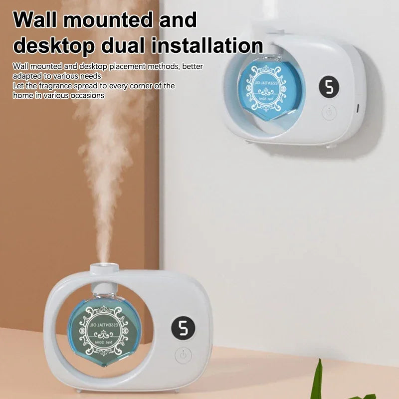 Smart Auto Aroma Diffuser - Wall Mount Air Freshener Purifier