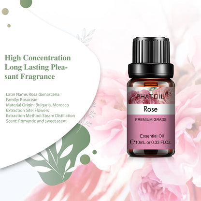 Essential Oil 10ml - Natural Plant Aromatherapy for Diffusers