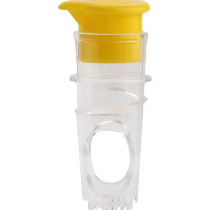Manual Lemon Squeezer Portable with Filter - Lightweight Citrus Juice Extractor"