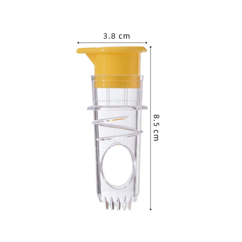 Manual Lemon Squeezer Portable with Filter - Lightweight Citrus Juice Extractor"