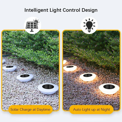 LED Solar Outdoor Lights Waterproof 360° Adjustable Landscape Light Garden Decoration Fence Stake Lawn Porch Walkway 1~8PCs