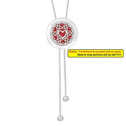 Tree of Life Aromatherapy Necklace - Essential Oil Diffuser Pendant