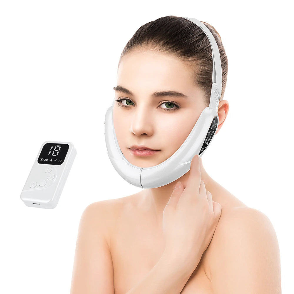 V-Face Massager - Rechargeable LED Facial Lifting Device