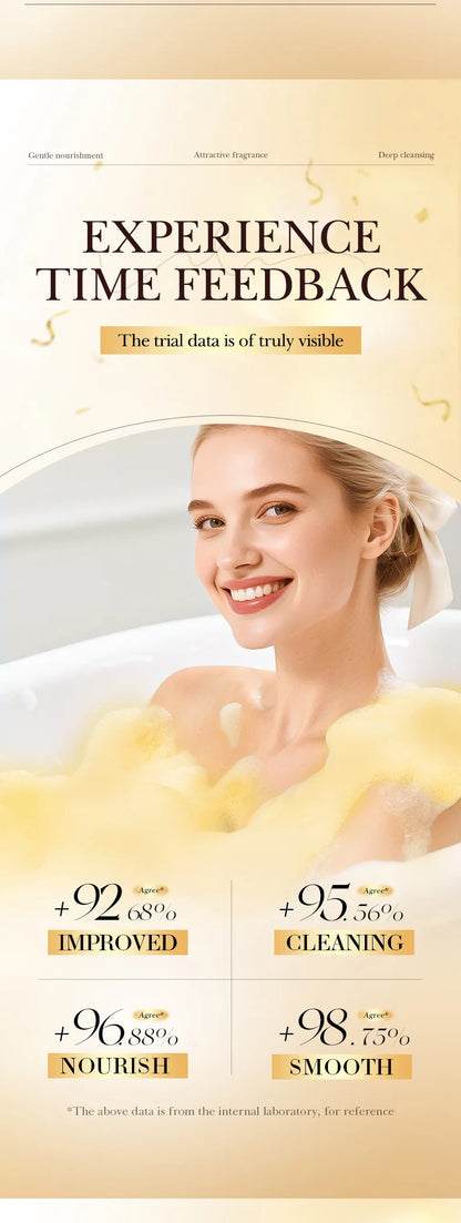 Gold Bath Salt Ball 100g - Deep Cleansing Relaxation Spa Soak