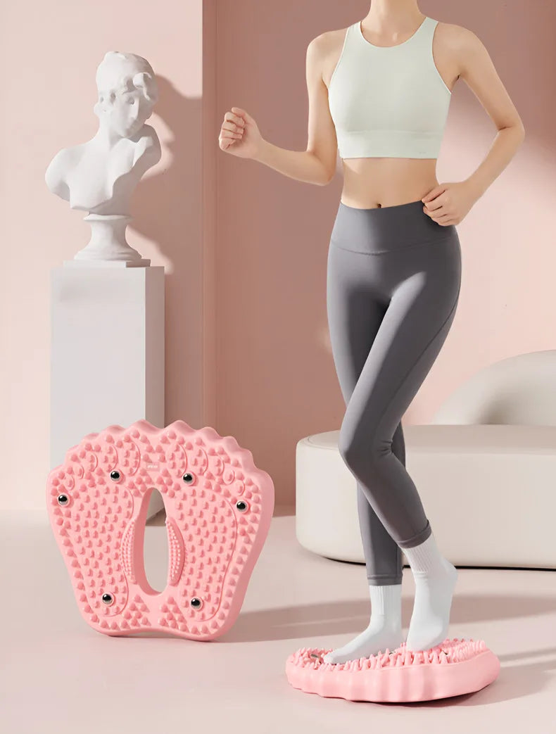 Acupressure Foot Massage Mat - Anti-Slip Reflexology Plate