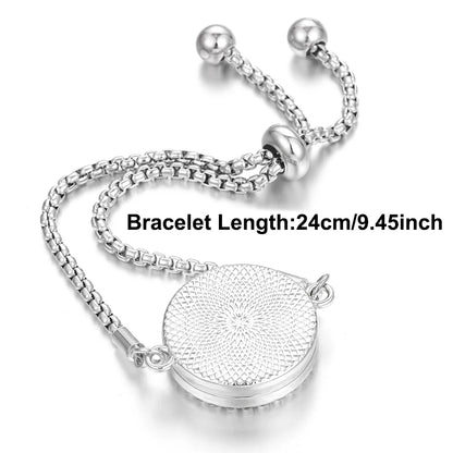 Tree of Life Aromatherapy Bracelet - Essential Oil Diffuser Locket