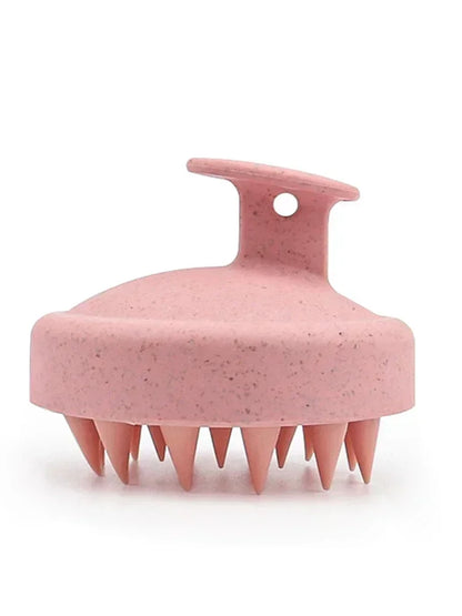 Silicone Shampoo Brush - Scalp Massage & Hair Washing Comb