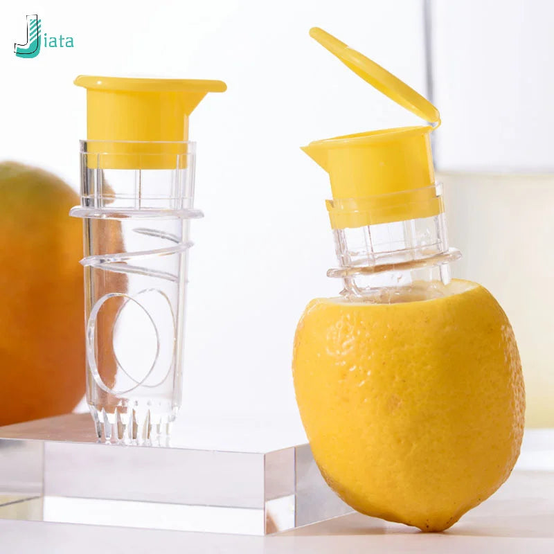Manual Lemon Squeezer Portable with Filter - Lightweight Citrus Juice Extractor"