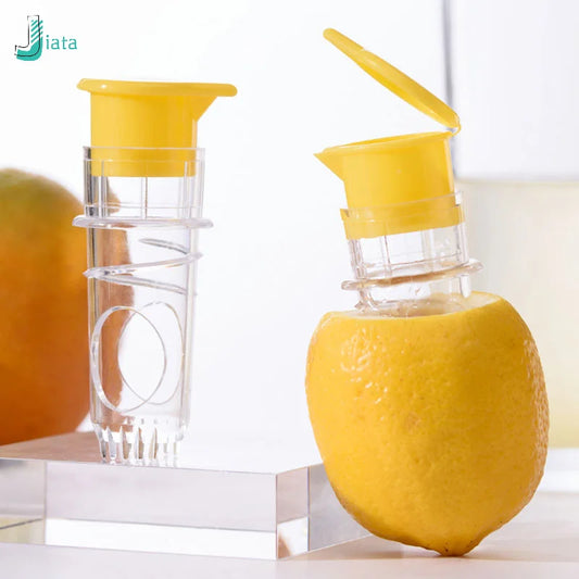Manual Lemon Squeezer Portable with Filter - Lightweight Citrus Juice Extractor"