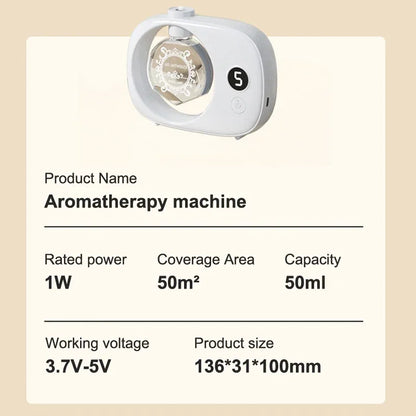 Smart Auto Aroma Diffuser - Wall Mount Air Freshener Purifier