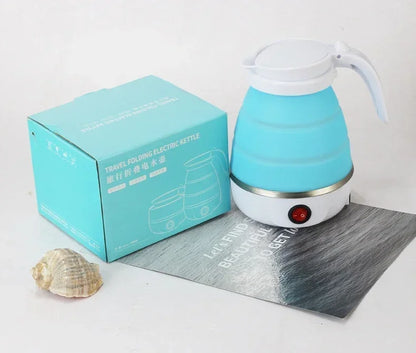 Electric Kettle Mini Foldable 600ml Water Heater Home Hot Water Portable Kitchen Kettle 220V Travel Electric Kettle