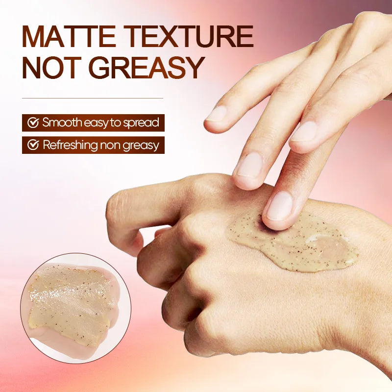 Iced Coffee Body Scrub - Caffeine-Infused Exfoliating Deep Cleanser