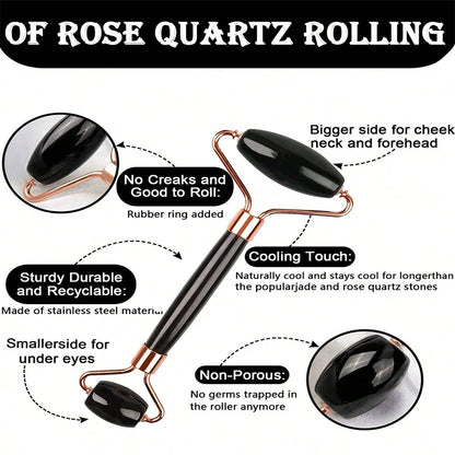 Ice Face Roller & Gua Sha Set 1-3pcs - Facial Massage Contouring Tools