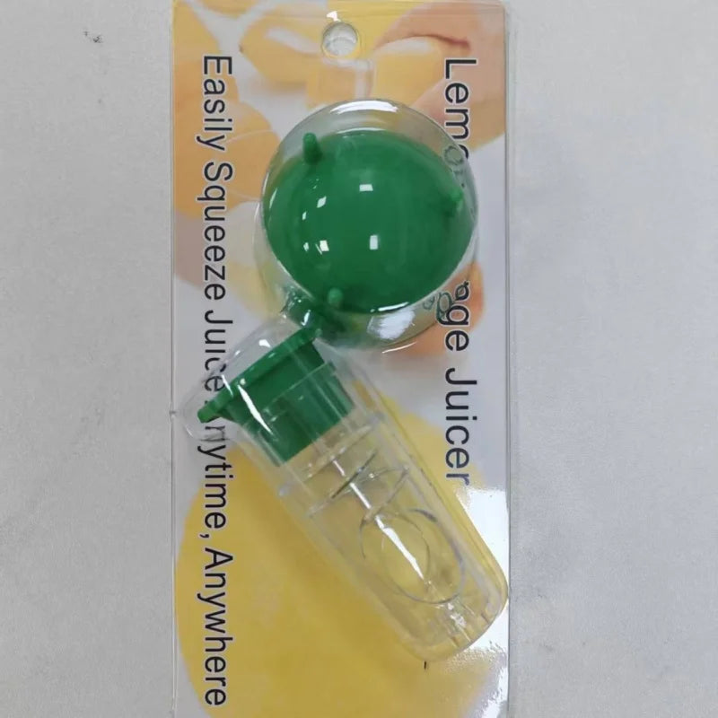 Manual Lemon Squeezer Portable with Filter - Lightweight Citrus Juice Extractor"