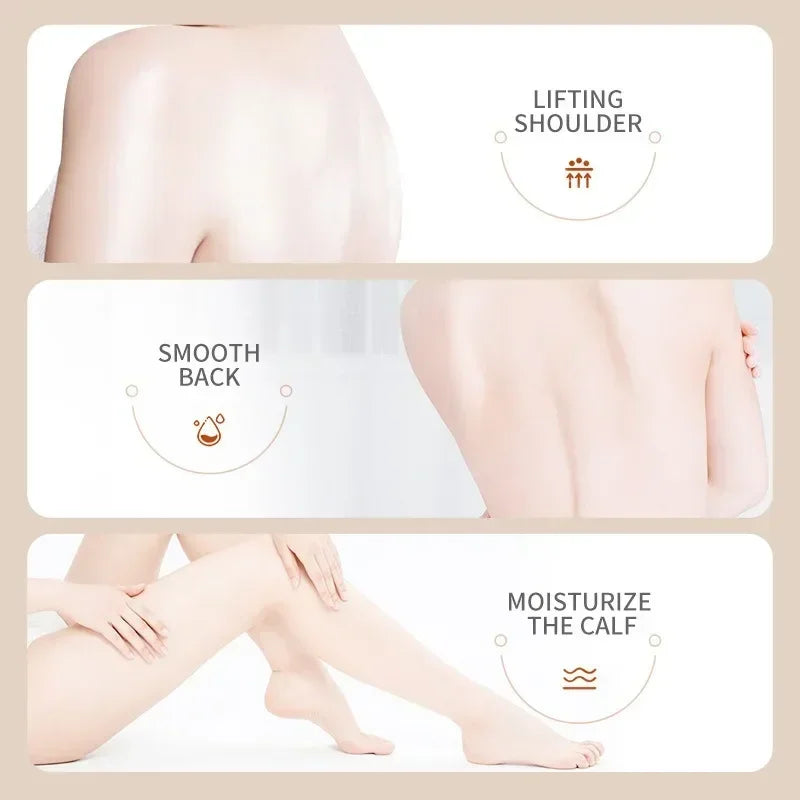 Body Scrub 350ml - Exfoliating Bath Salt with Coffee & Rice