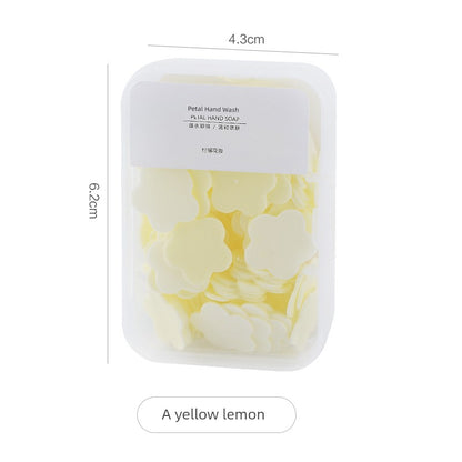 Outdoor Portable Student Cartoon Portable Soap Slice