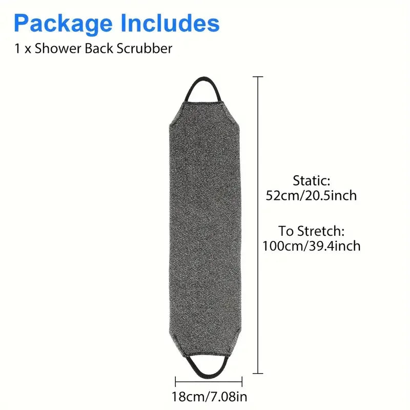 African Net Bath Sponge 2pcs - Long Exfoliating Body Scrubber