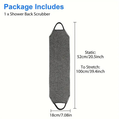 African Net Bath Sponge 2pcs - Long Exfoliating Body Scrubber