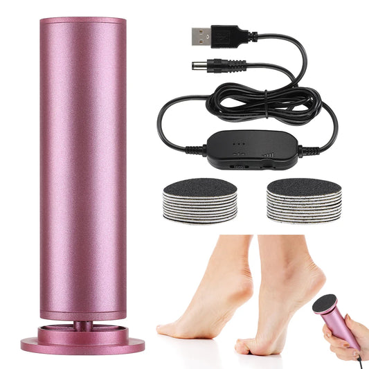Electric Pedicure File - USB Rechargeable Callus Remover