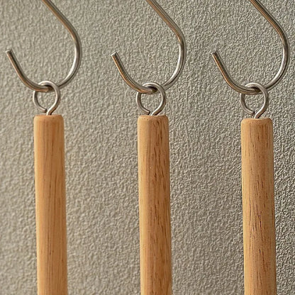 Dish Brush - Wooden Handle with Replaceable Head Kitchen Cleaning