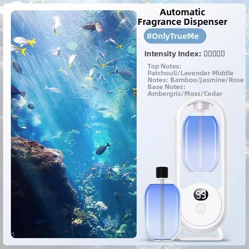 Smart Essential Oil Diffuser - 5-Speed Adjustable Atomiser Deodoriser