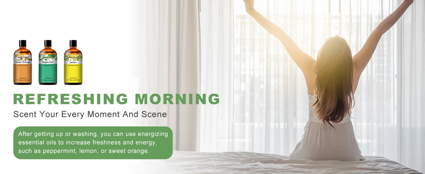 Essential Oil 100ml - Natural Aromatherapy for Skin & Diffusers