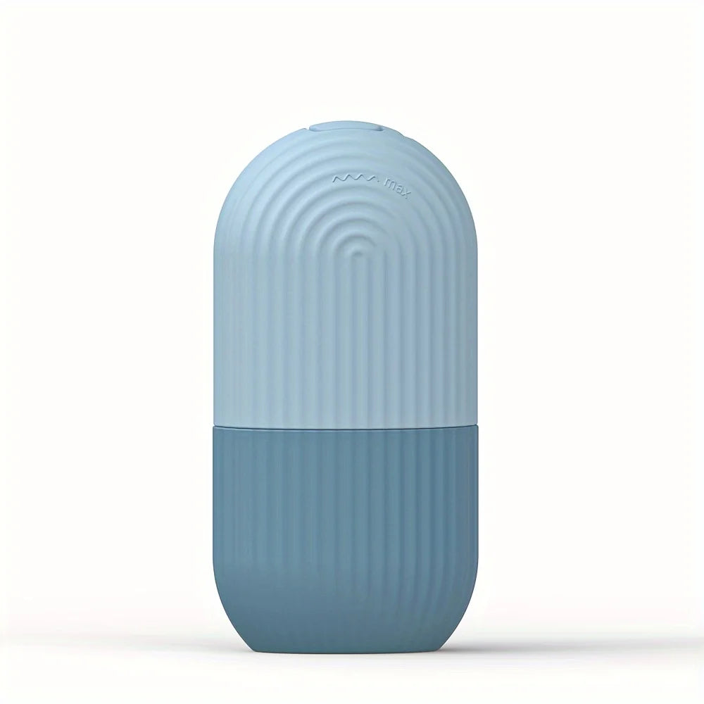 Ice Roller for Face & Eyes - Reusable Silicone Facial Massage Tool